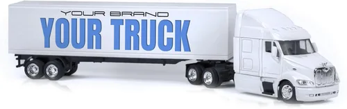 NewRay SS-15553D Camión personalizado 1:43, Peterbilt 387 Camionero de largo recorrido, cabina de metal fundido a presión, estilo de camión