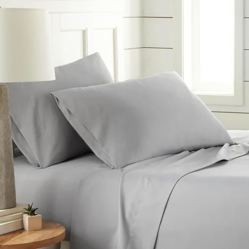 Miniatura 16 de Southshore Fine Living, Inc. Juego de ropa de cama de microfibra de 4 piezas, juego de sábanas tamaño Queen, sábana bajera ajustable de 14 pulgadas