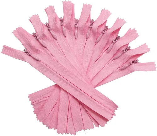 Miniatura 4 de YaHoGa 10 cremalleras invisibles de 4 pulgadas ocultan cremalleras para costura, vestidos, prendas, ropa, almohadas, sastres, manualidades
