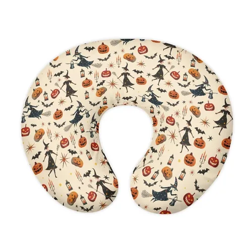 Miniatura 8 de Funda de almohada de lactancia de alpaca arcoíris para alimentación con biberón, funda de almohada de lactancia transpirable extraíble para bebé