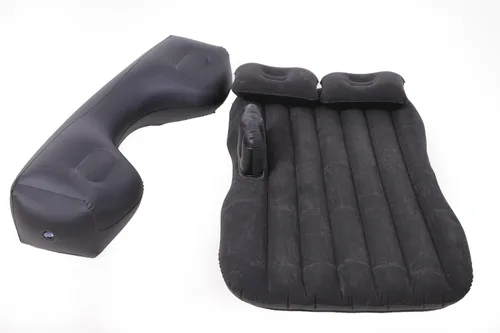Miniatura 3 de Onirii Colchón inflable de aire para automóvil, cama de asiento trasero con bomba de aire, portátil, grueso, portátil, para viajes, dormir, camping