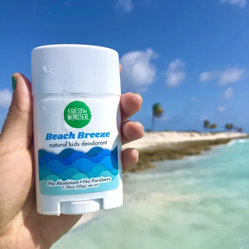 Miniatura 7 de Fresh Monster Desodorante Natural para Niños y Adolescentes Sin Aluminio, Sin Parabenos e Hipoalergénico Testado por Dermatólogos Protección