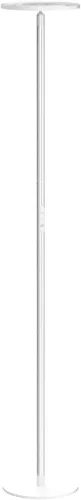 Miniatura 4 de TROND Lámpara de pie, lámpara LED súper brillante de 5000 lúmenes, poste de aluminio integrado, 71 pulgadas de alto, 5500 K luz natural regulable