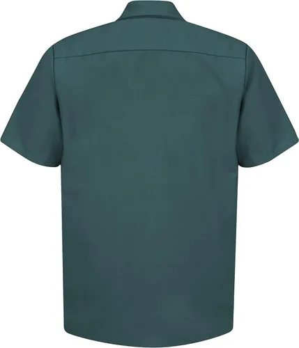 Miniatura 2 de Red Kap - Camisa de trabajo industrial para hombre, ajuste regular, manga corta