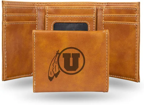Miniatura 129 de NCAA Rico Industries - Billetera triple grabada con láser, con grabado láser, accesorio para hombre