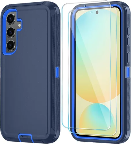 Miniatura 19 de ONOLA Funda para Samsung Galaxy S23 FE con protector de pantalla HD, resistente, a prueba de golpes y caídas, 3 capas, para Galaxy S23 FE de 6.4