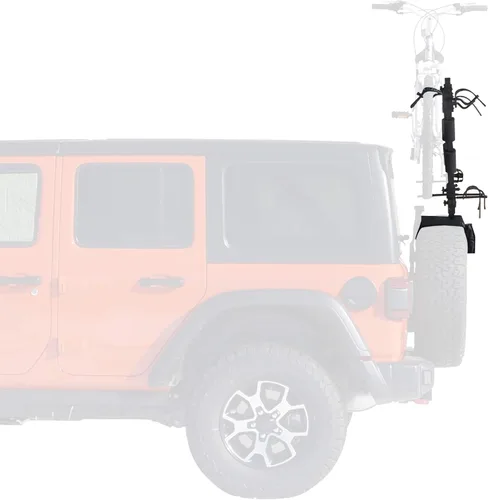 Miniatura 3 de Let's Go Aero TireBiter 2-Bike VRack Carrier para neumáticos de repuesto Compatible con cámara de respaldo (modelo B00987)