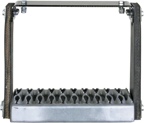 Buyers Products 5231112 - Escalón de goma flexible de 12 pulgadas de ancho x 11 pulgadas de alto, se flexiona para resistir daños en la carretera e
