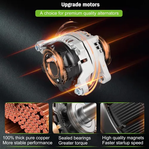 Miniatura 8 de SCITOO Reemplazo del alternador para Hyundai para Santa Fe 2019-2020, para Hyundai para Sonata 2015-2019, para Kia para Optima 2016-2020, para Kia