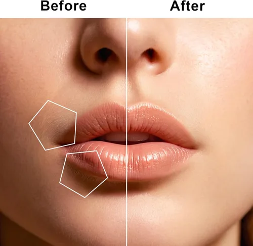 Miniatura 3 de tuokiy Depilación facial para mujeres, afeitadora facial sin dolor para mujeres, afeitadora facial para labios, barbilla con USB recargable