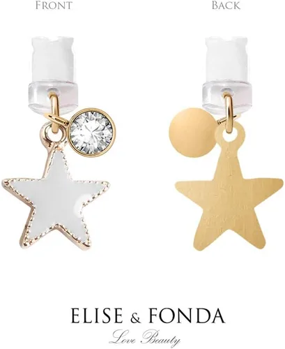 Miniatura 4 de ELISE & FONDA CP150 Puerto de carga USB anti polvo enchufe lindo luz pequeña estrella colgante encanto para iPhone 11/XS MAX/XR/X/8 Plus/7/6S/7/SE