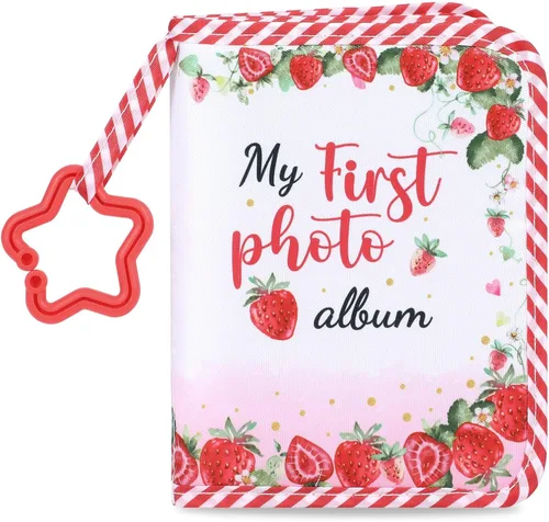 Miniatura 12 de Baby's My First Family Álbum Familiar Mi Primer Álbum de Fotos Suave Libro de Tela con Fotos Adventure Land My First Book of Photos Álbum
