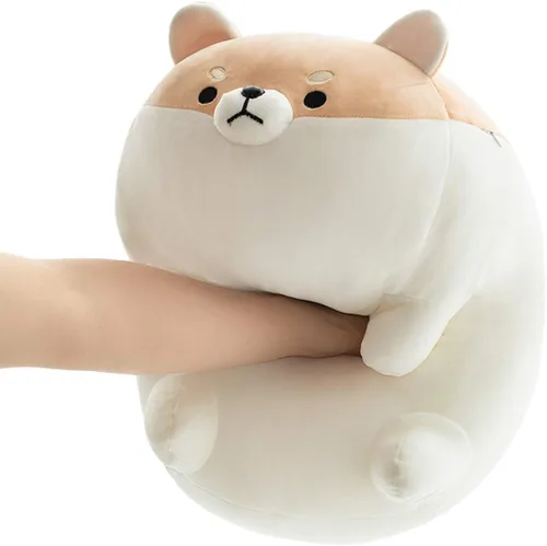 Miniatura 2 de Auspicious beginning Peluche de Corgi de 8 pulgadas - Peluche de Shiba Inu, Peluches de Corgi Animales de Peluche Perrito de Peluche, Peluches