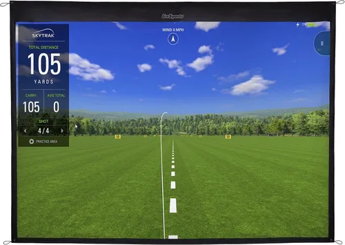 Miniatura 7 de Pantalla de Impacto para Simulador de Golf GoSports - Elija 6.5 pies x 7 pies o 9 pies x 7 pies