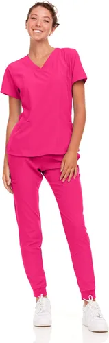 Miniatura 84 de Natural Uniforms Conjunto de ropa quirúrgica elástica para mujer con tallas regulares y pequeñas