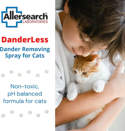 Miniatura 3 de Allersearch Spray eliminador de caspa sin caspa para gatos