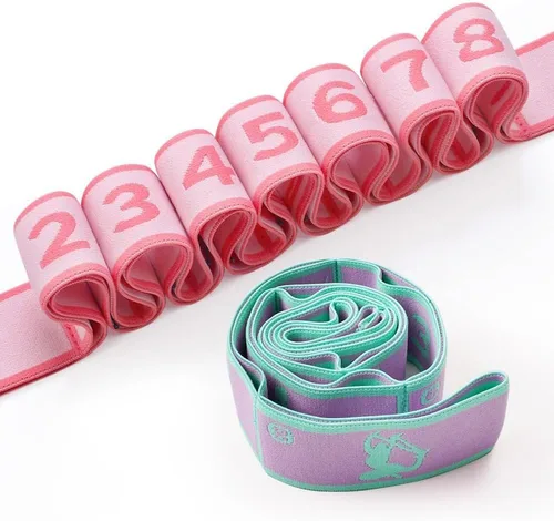 Miniatura 7 de 2 correas elásticas para niños, bandas elásticas para gimnasia, bandas de estiramiento para niños, bandas de estiramiento para niños, bandas