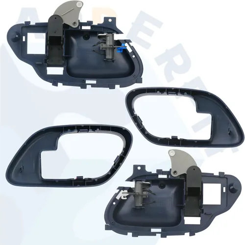 Miniatura 2 de APPERFiT Manija de puerta interior con kit de bisel (azul) Compatible con 1995-2002 Chevy Chevrolet GMC Truck C1500 C2500 C3500 K1500 K2500 K3500