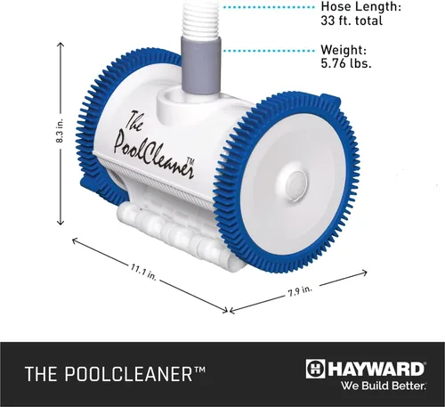 Miniatura 6 de Hayward W3PVS20JST Poolvergnuegen - Limpiador de piscina con succión para piscinas enterradas de hasta 16 x 32 pies