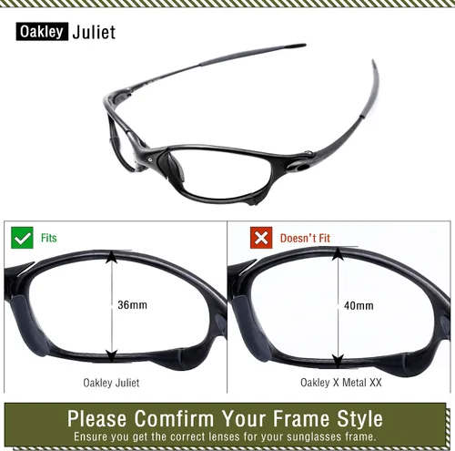 Miniatura 6 de Lentes de repuesto de rendimiento para gafas de sol Oakley Juliet
