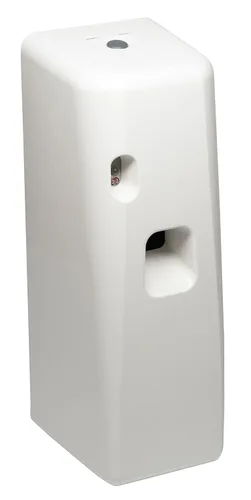 Miniatura 3 de Big D Dispensador de aerosol activado por luz 757, blanco, cubre un espacio de 6000 pies cúbicos - Ambientador automático ideal para baños