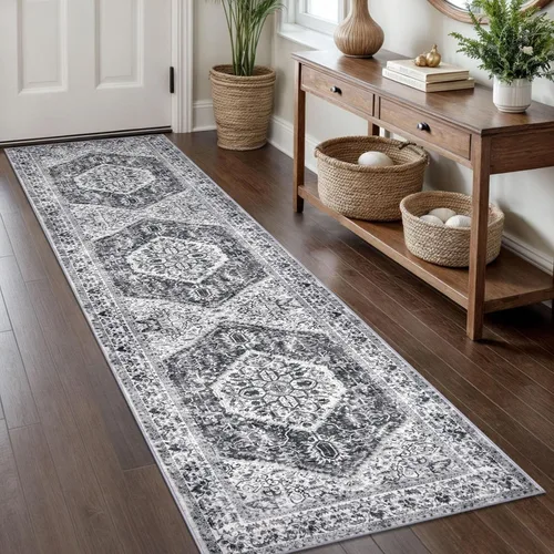 Miniatura 192 de KOZYFLY Alfombra Pequeña de Área 2x3 Pies Alfombras para Entrada Lavable Boho Alfombra de Entrada Antideslizante Tapete de Puerta Interior Entrada