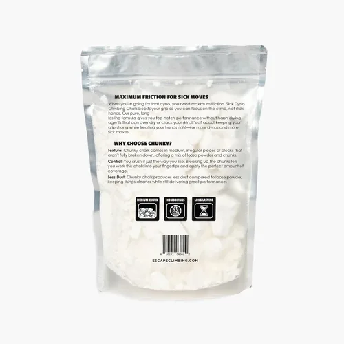 Miniatura 2 de Sick Dyno Escape Climbing Chunky Nuggets - Tiza de escalada de 7.05 oz Tiza de escalada a granel suelta premium Carbonato de magnisum 100% puro