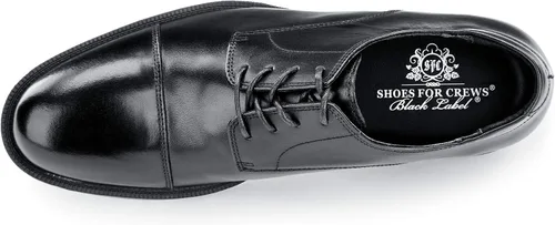 Miniatura 8 de Shoes for Crews Dress Shoes for Men, Mens Oxfords, Zapatos De Vestir para Hombre, Slip Resistant, Safety, Brown or Black