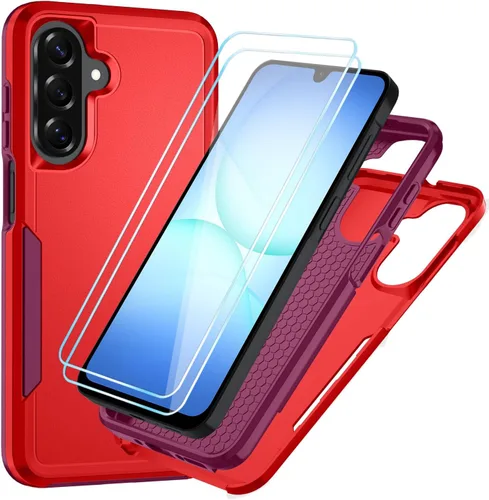 Miniatura 25 de Funda para Samsung Galaxy A15 5G con protector de pantalla HD [protección contra caídas de grado militar] Protección de cuerpo completo resistente a