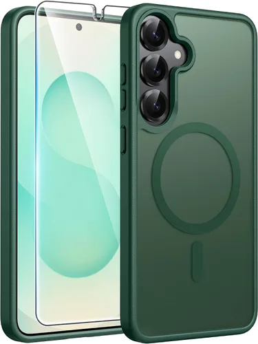 Miniatura 239 de FNTCASE - Funda para iPhone 16 Pro: magnética, mate, translúcida, de grado militar, protectora contra caídas, resistente, fina, duradera y a prueba