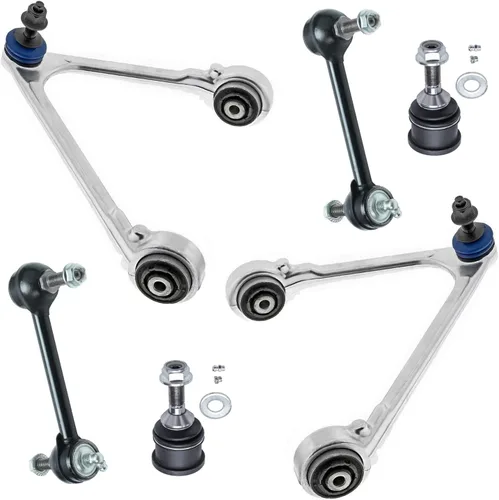 Miniatura 42 de Detroit Axle - Kit de extremo delantero para Chrysler 300 Dodge Charge Challenger 2011-2023, 2 brazos de control inferiores traseros 2 rótulas