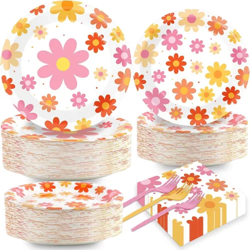 Miniatura 18 de 50 platos y servilletas de fútbol para invitados, suministros de fiesta, decoración de fiesta de cumpleaños de fútbol, juego de vajilla desechable