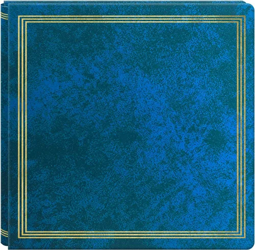 Pioneer Photo Albums X-Pando - Álbum de fotos grande con diseño de página magnética, color azul rey