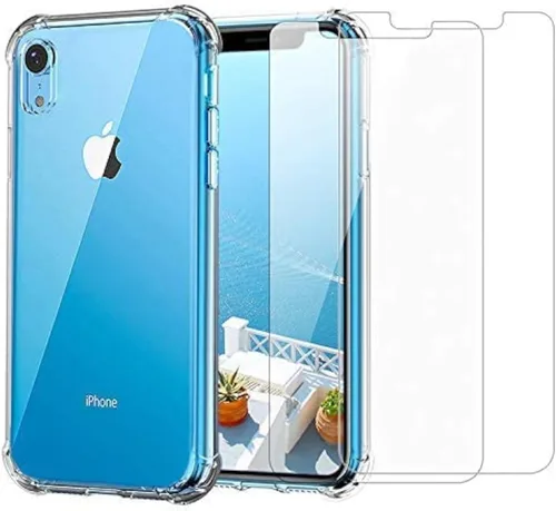 Miniatura 8 de Funda transparente para iPhone 11 con protector de pantalla Paquete 2 en 1 Doble protección – Incluye 2 protectores de vidrio templado de dureza