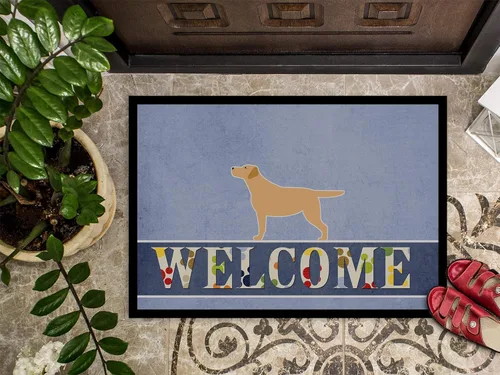 Miniatura 3 de Caroline's Treasures BB5501MAT - Felpudo de bienvenida de 18 x 27 pulgadas, para interiores y exteriores, antideslizante, lavable, de pelo bajo, 18