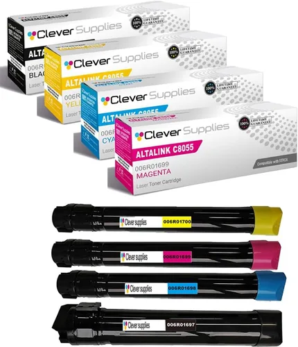 Miniatura 320 de CS compatible Xerox Phaser 6510/WorkCentre 6515 (106r03480) 2 cartuchos de tóner negro para Phaser 6510, WorkCentre 6515 2 negro