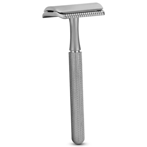Miniatura 2 de Parker 78R - Maquinilla de afeitar de seguridad de doble filo con 5 cuchillas de afeitar de seguridad, para mujeres y hombres, reutilizable, sin