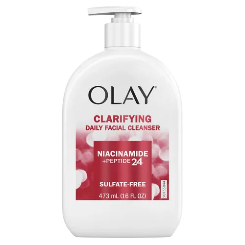 Miniatura 8 de Olay Limpiador Facial, Limpiador Facial Diario con Niacinamida, Péptidos y Glicerina - Clarificante, Refresca la Superficie de la Piel, Refina