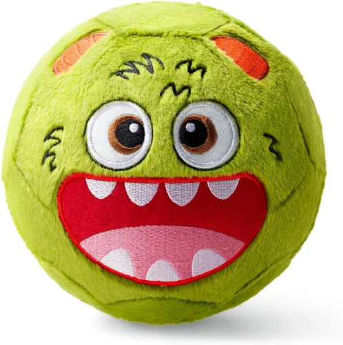 Miniatura 10 de VangeBow Pelotas de fútbol silenciosas para interiores para niños pequeños de 1 a 3 años, pelota de fútbol inflable de felpa suave para bebés
