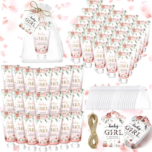 Miniatura 30 de 48 juegos/144 piezas de crema de manos para baby shower, regalos de fiesta para invitados, regalos de novia, boda, agradecimiento, mini juego
