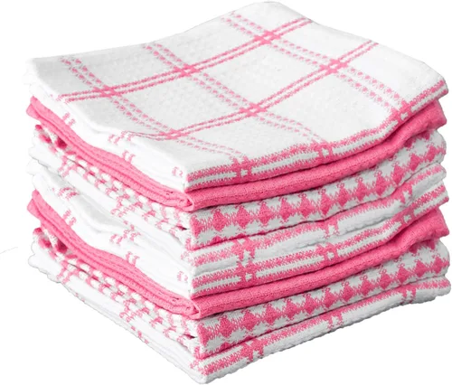 Miniatura 24 de T-Fal Paños de Cocina Premium con Textura de Waffle: Altamente Absorbentes, Súper Suaves y Duraderos - 100% Algodón, 12"x13" Toalla Plana con Brisa