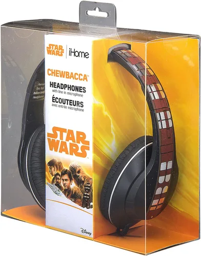 Miniatura 7 de eKids Star Wars Han Solo Movie Chewbacca - Auriculares sobre la oreja con micrófono integrado
