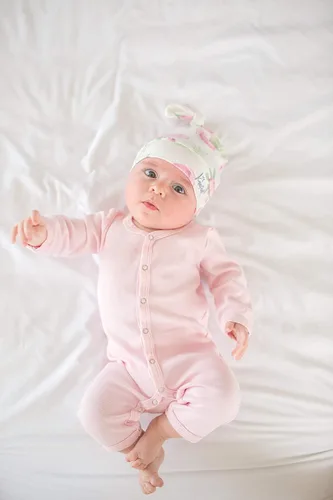 Miniatura 7 de Copper Pearl Baby Beanie Hat Top Knot