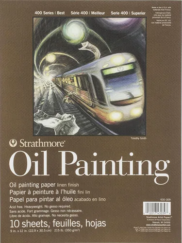 Miniatura 2 de Strathmore Almohadilla de pintura al óleo serie 400 9 "X12"-10 hojas -62430309