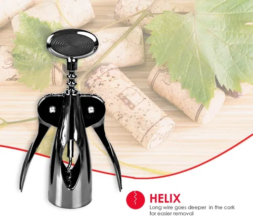 Miniatura 7 de Home Basics Nova Collection - Herramienta de cocina de zinc con agarre suave, fácil de usar, almacenar y limpiar, ónix negro, 6.6 x 2.43 x 1.67