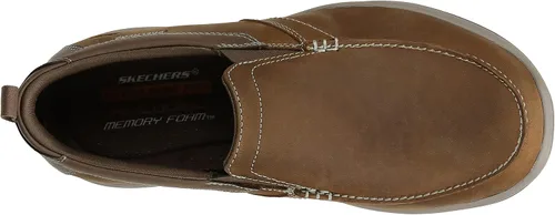 Miniatura 11 de Skechers Ajuste relajado para hombre mocasines Harper - Forde Negro