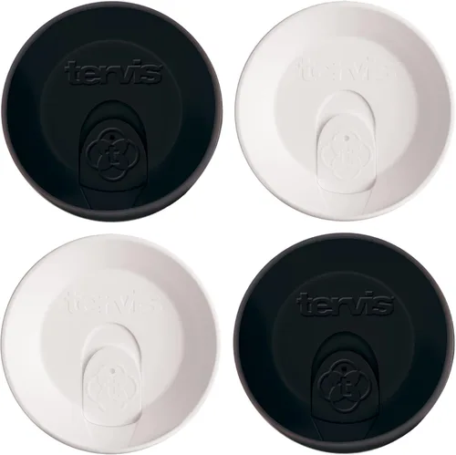 Miniatura 38 de Tapa de viaje Tervis fabricada en Estados Unidos de doble pared aislada para taza de viaje de vaso aislado mantiene las bebidas frías y calientes