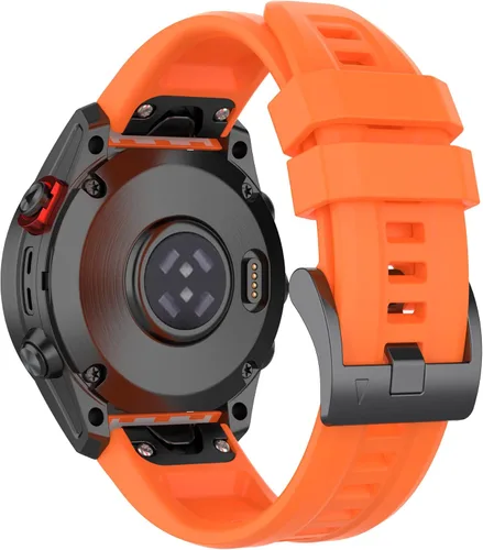 Miniatura 10 de REYDA Correa de silicona compatible con Garmin Fenix 8 Pro 1.850 in/8 1.850 in/E 1.850 in, 0.866 in, correa de reloj de ajuste rápido de silicona