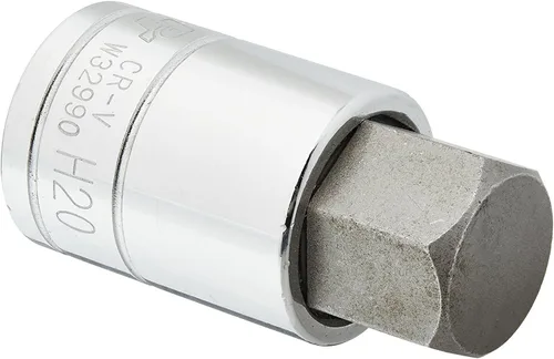 Performance Tool W32990 1/2 Drive Hex Bit Socket, 0.787 in