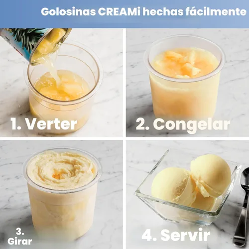 Miniatura 5 de Ninja® CREAMi® Pintas originales paquete de 2 unidades, compatibles con máquinas de helados CREAMi® serie NC299AMZ y NC300s, sin BPA y aptas